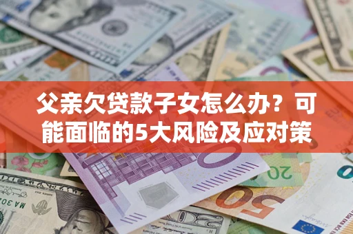 北京父亲欠贷款子女怎么办？可能面临的5大风险及应对策略