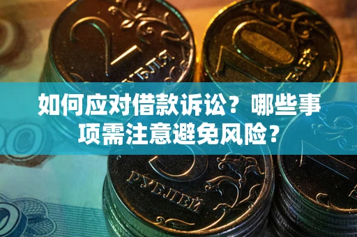 北京如何应对借款诉讼？哪些事项需注意避免风险？