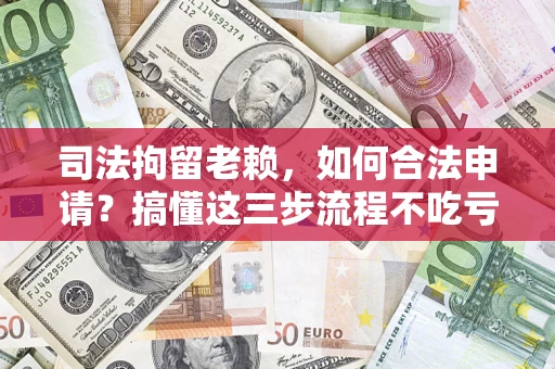 北京司法拘留老赖，如何合法申请？搞懂这三步流程不吃亏！