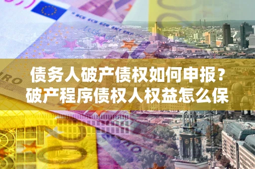 北京债务人破产债权如何申报？破产程序债权人权益怎么保障？
