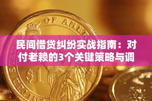 北京民间借贷纠纷实战指南：对付老赖的3个关键策略与调解盲区解析