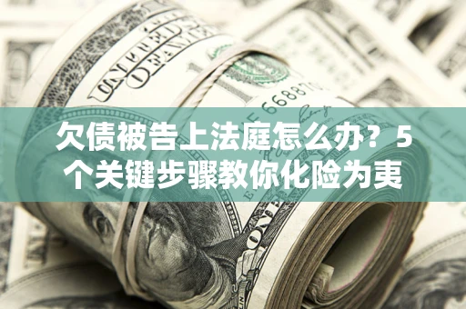北京欠债被告上法庭怎么办？5个关键步骤教你化险为夷