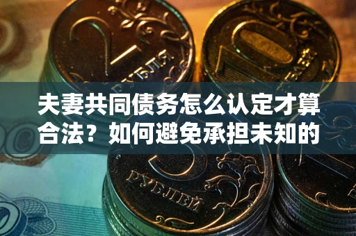 北京夫妻共同债务怎么认定才算合法？如何避免承担未知的债务风险？